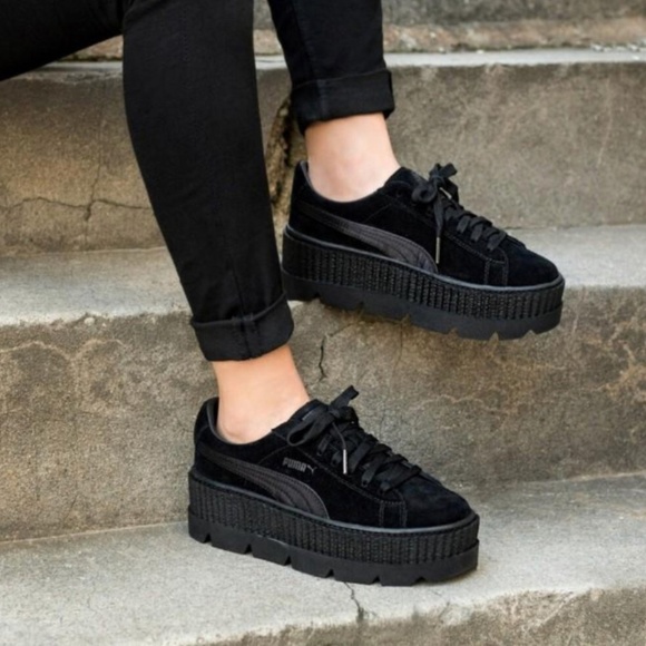 puma fenty suede cleated creepers puma fenty suede cleated creepers